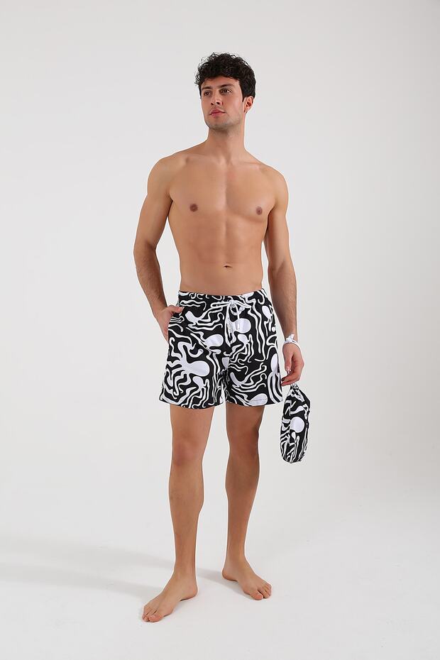 Ahtapot Erkek Deniz Şortu - 1