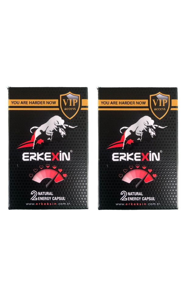 Erkexin Çakışır Otlu Bitkisel Kapsül 2li X2 Adet - 1