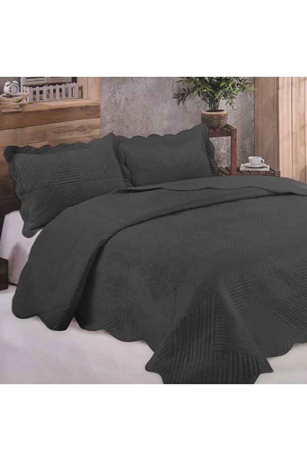 Tek Kişilik Microplush Yatak Örtüsü - 1