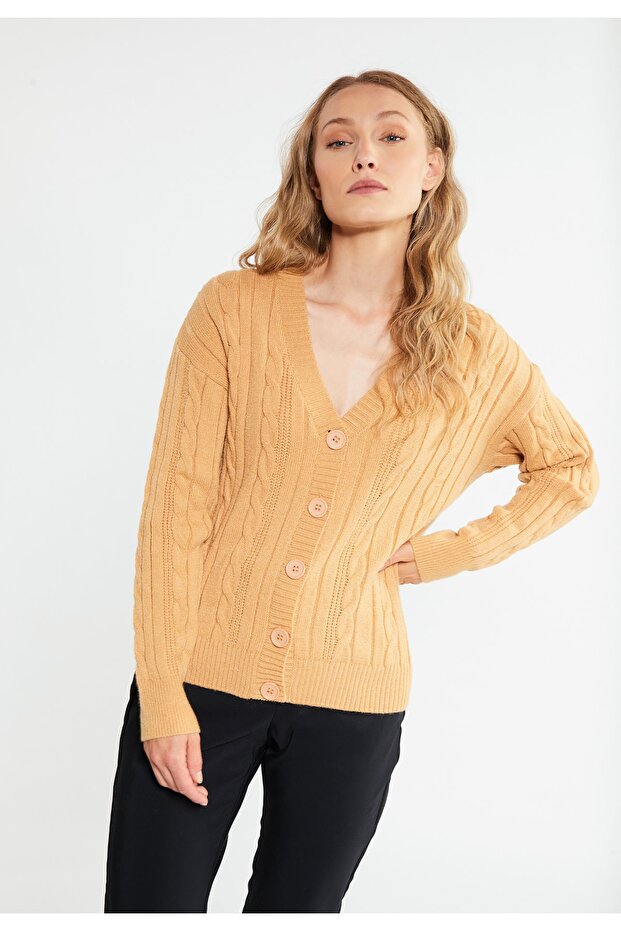 Strickjacke mit Knöpfen - 1