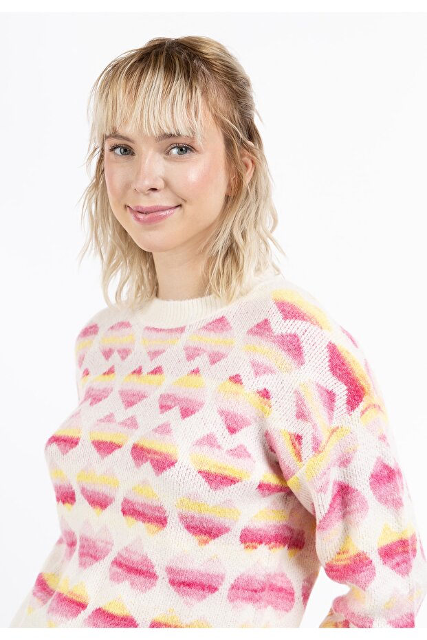 Blond Strick Pullover - 4