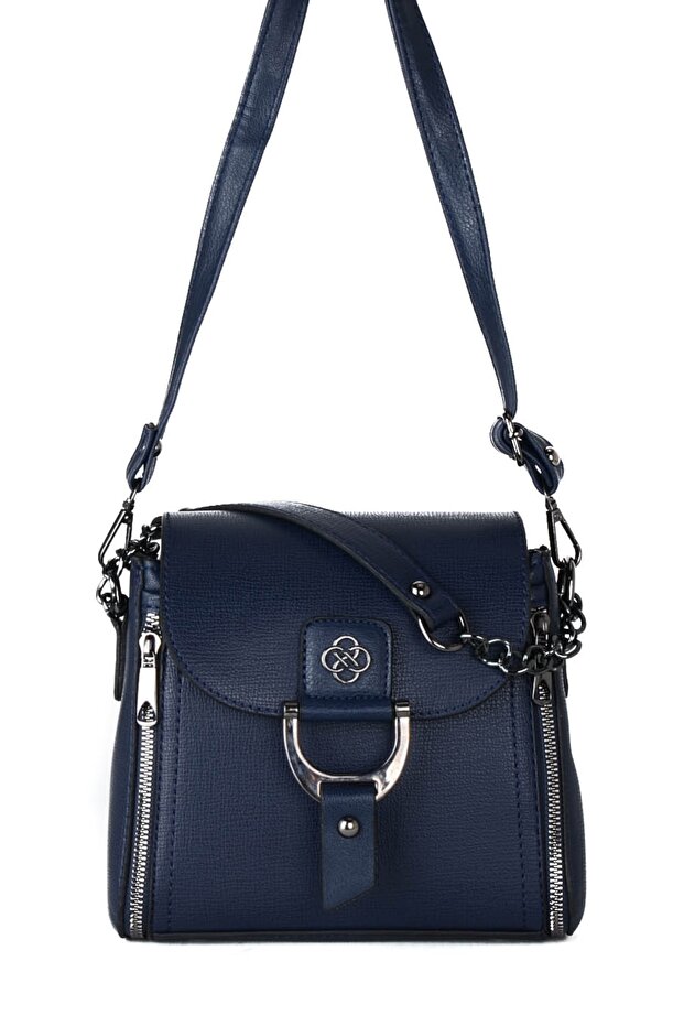 Crossbody Bag Motto Dark Blue