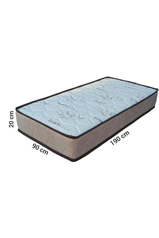 90x190 Yaylı Ortopedik Yatak, Tek Kişilik Yatak - 1
