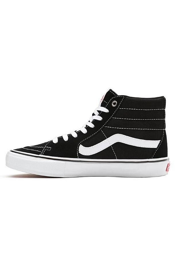 Skate Sk8 Hi Blk Wht Ayakkabı - 5