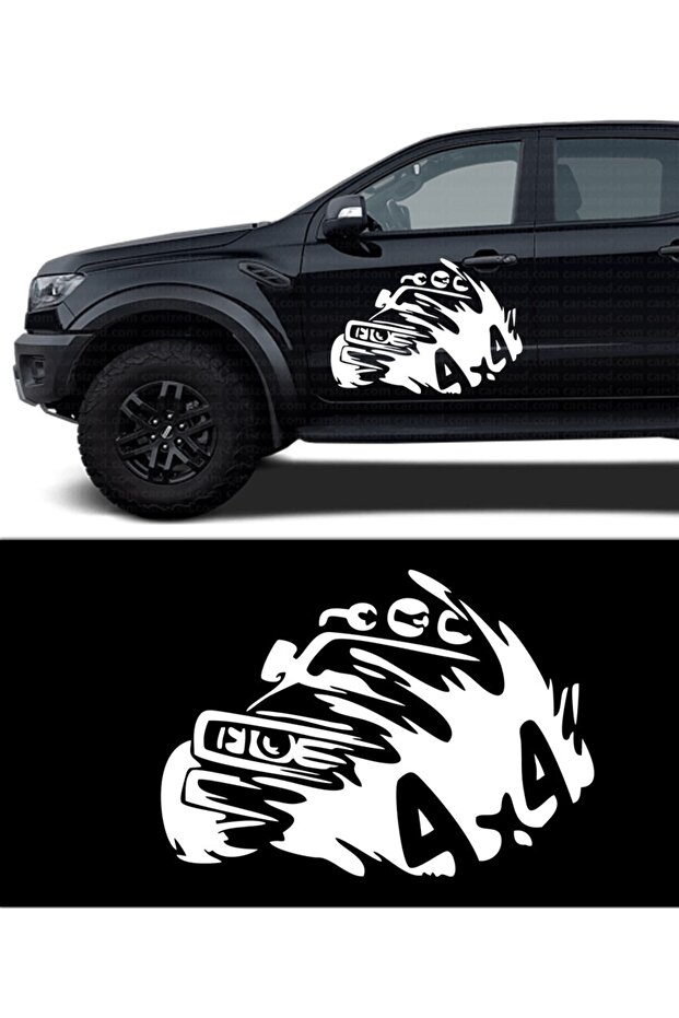 50 X 36 Cm 4x4 Off Road Car Sticker
