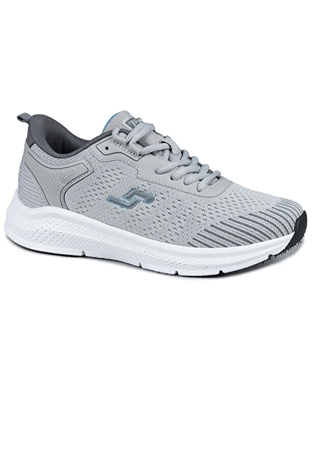 28082 A.L.Grey-Mint Women's Walking Shoes Gray