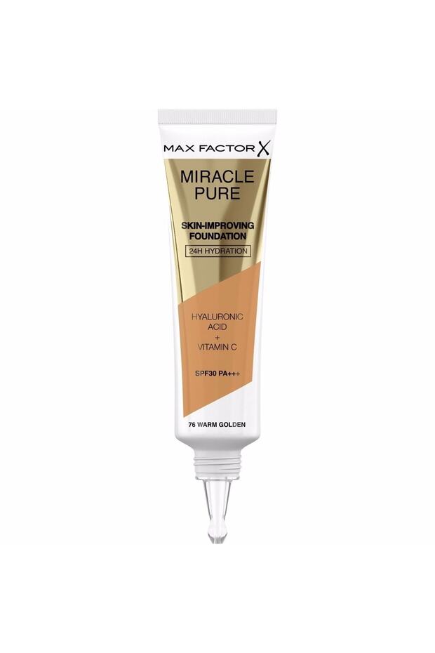 Fondöten Miracle Pure Foundation 76 Warm Golden - 2