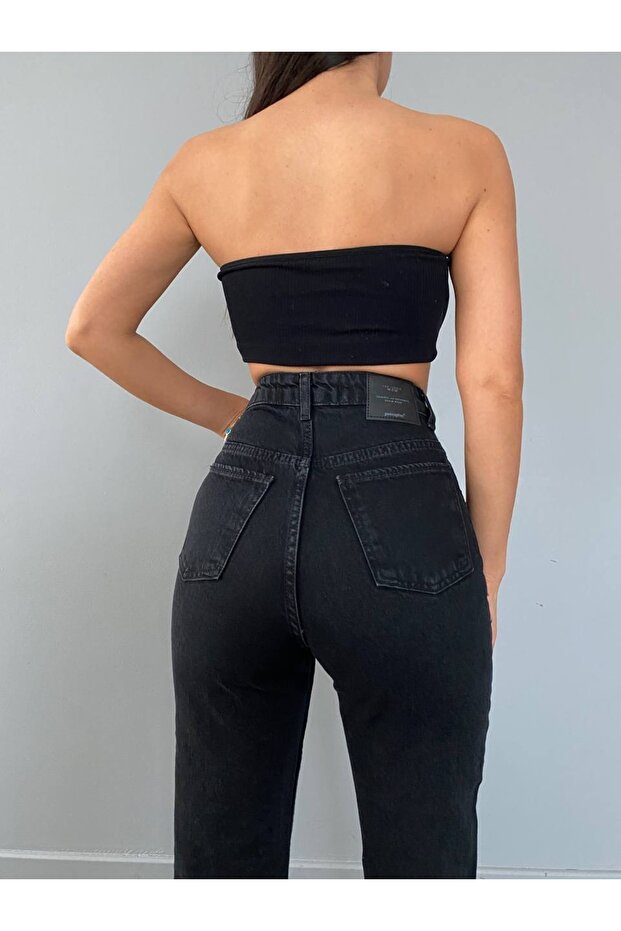 Taşlı Mom Jean - 3