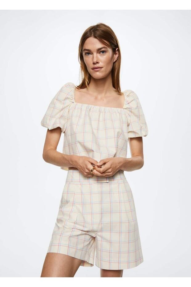 Balon Kollu Bluz - 1