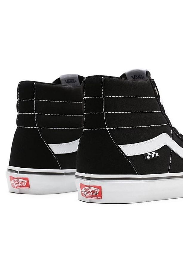 Skate Sk8 Hi Blk Wht Ayakkabı - 7