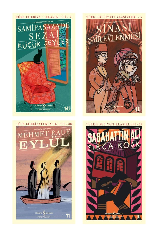 Küçük Şeyler (in Modern Turkish) + Şair Evlenmesi (in Modern Turkish) + Eylül + Sırça Köşk - 4 Ki