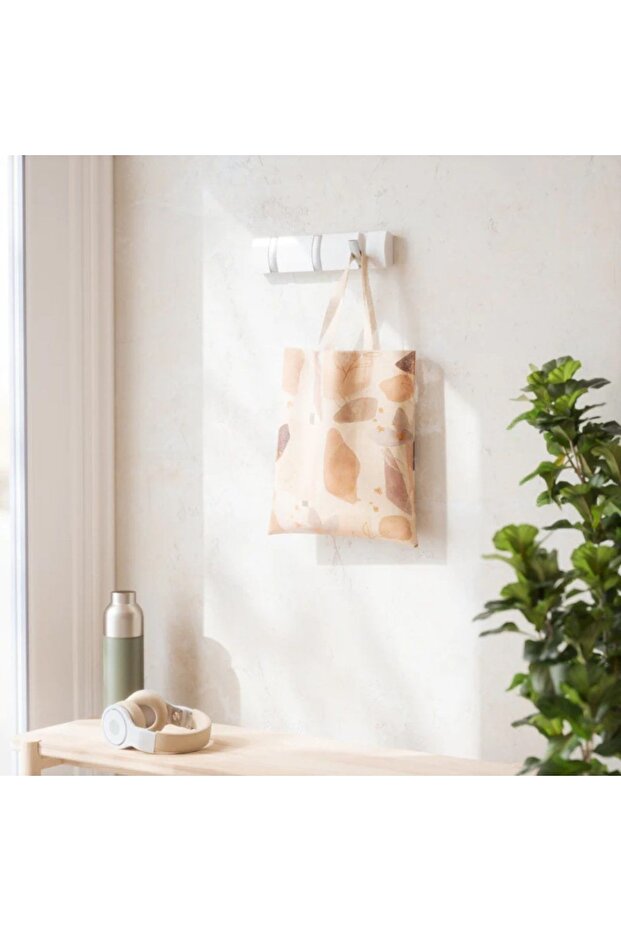 Flıp Beyaz 3'Lü Askılık - 3