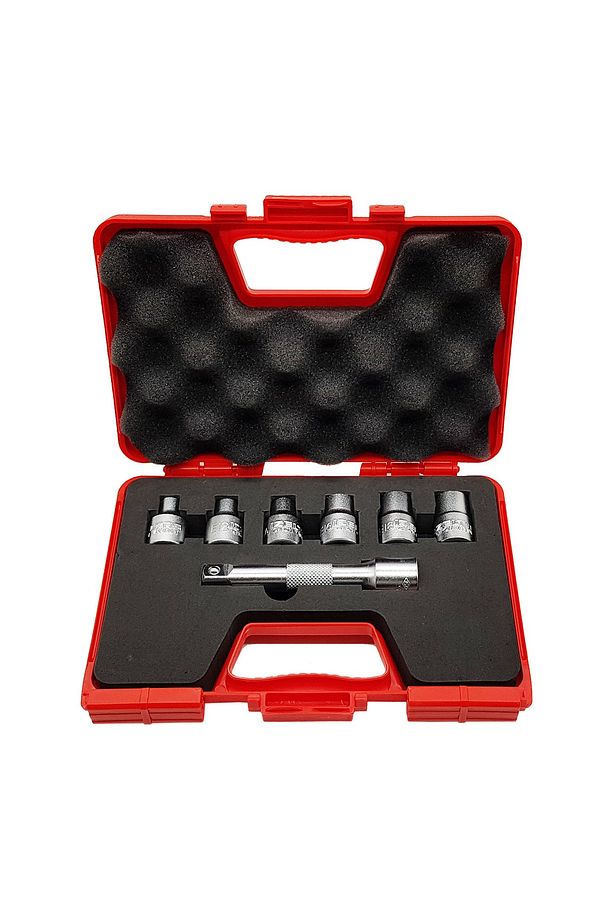 Star Torx Uç Lokma Takımı 1/2" 7 Li Set - 1