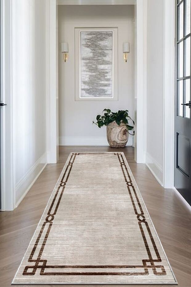 Digital Print Non-Slip Sole Washable Modern Living Room Rug Runner Rug Kitchen Rug Hallway Rug-n24