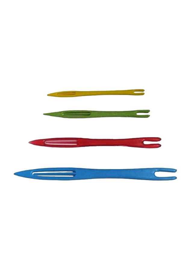 Ağ File Örgü Mekik Iğnesi 4 Lü Set - 2