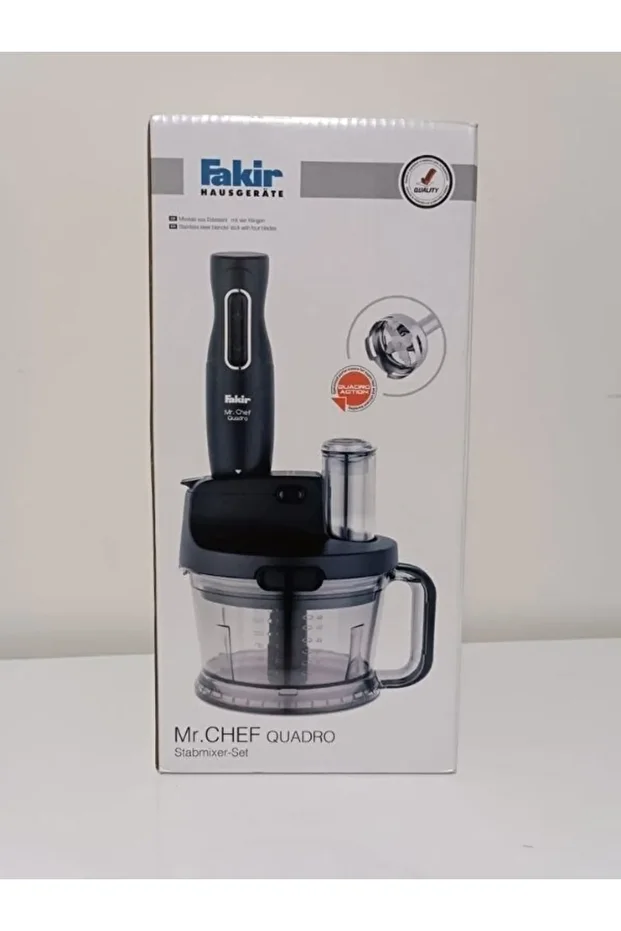 Mr.chef Quadro 1000 W Blender Seti Antrasit - 1