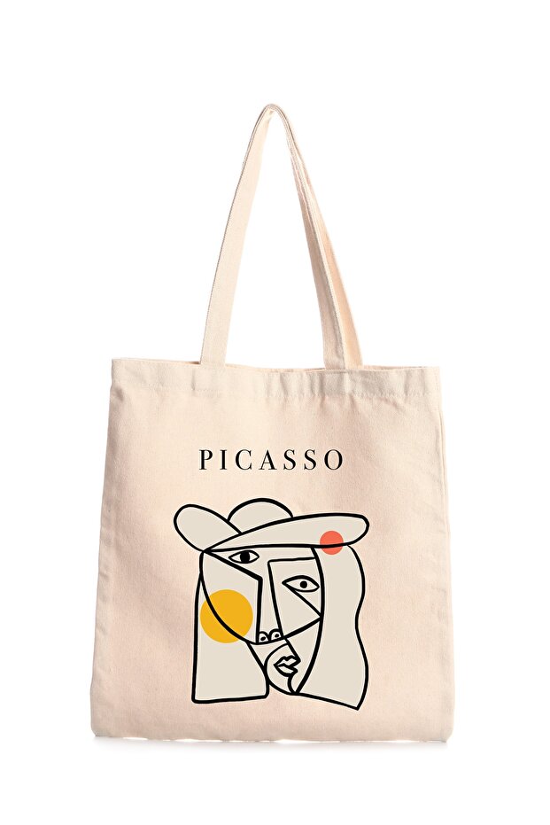 حقيبة قماش مطبوعة بيكاسو - 1
