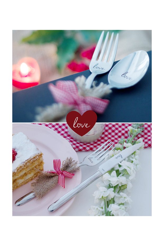 Asellus Love Series - 18 Piece Cutlery Set