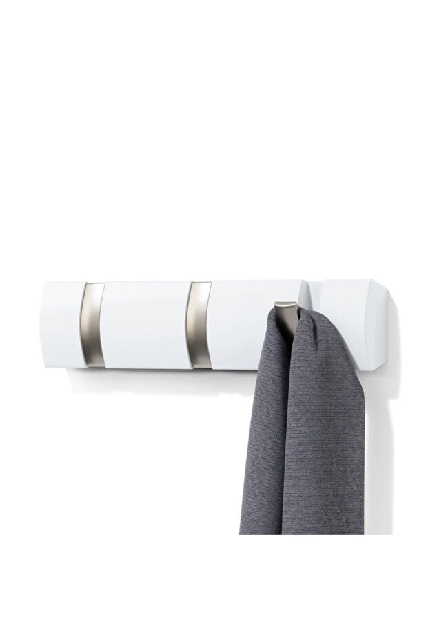 Flıp Beyaz 3'Lü Askılık - 1