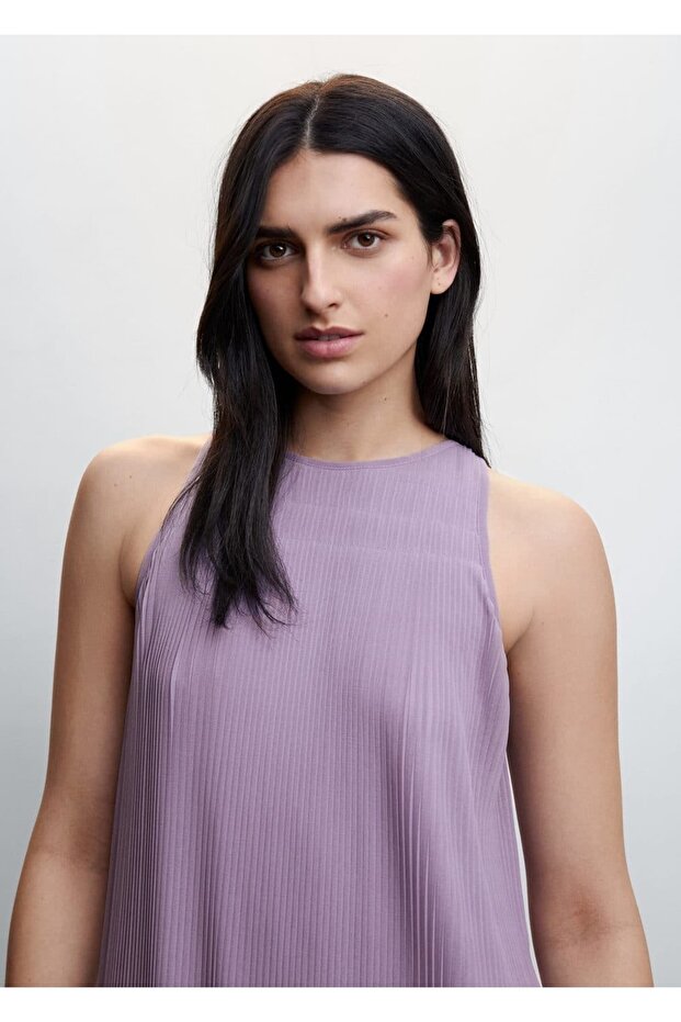 Dokuma Shift Elbise - 5