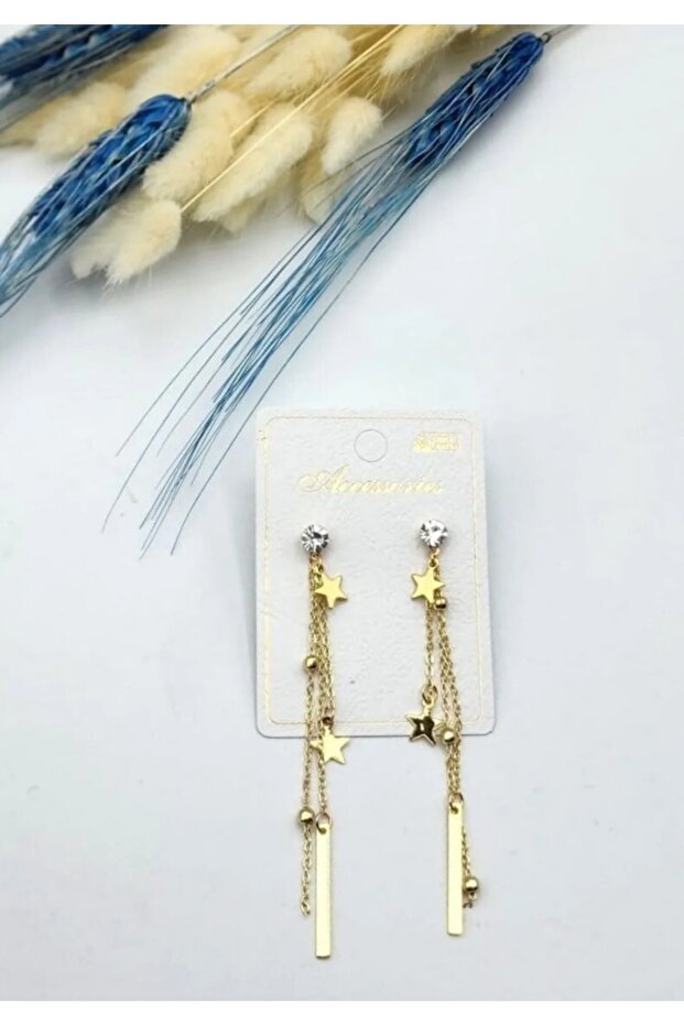 أقراط نجمة متدلية - 3