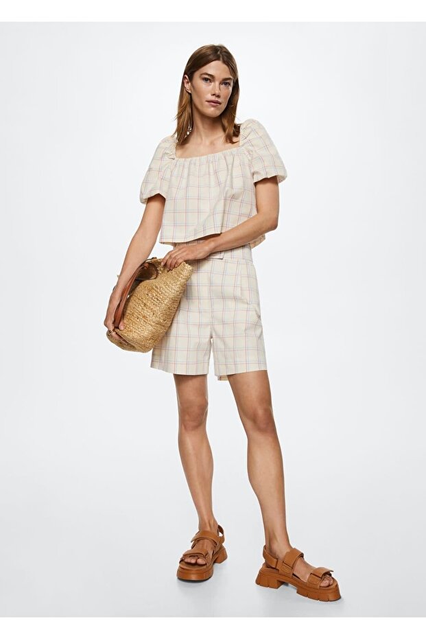 Balon Kollu Bluz - 2