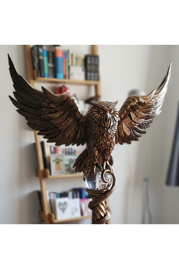 Dumbledore'un Hogwarts'taki Baykuş Kürsüsü Harry Potter (150 Cm Boyunda) - 5
