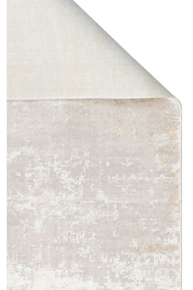 Cordoba Db01 Beıge Parlak Yüksek Alçak Dokulu Modern Makine Halısı - 1