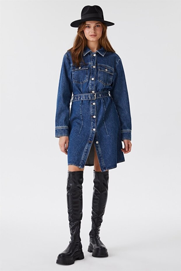 Julia Women's Jean Dress