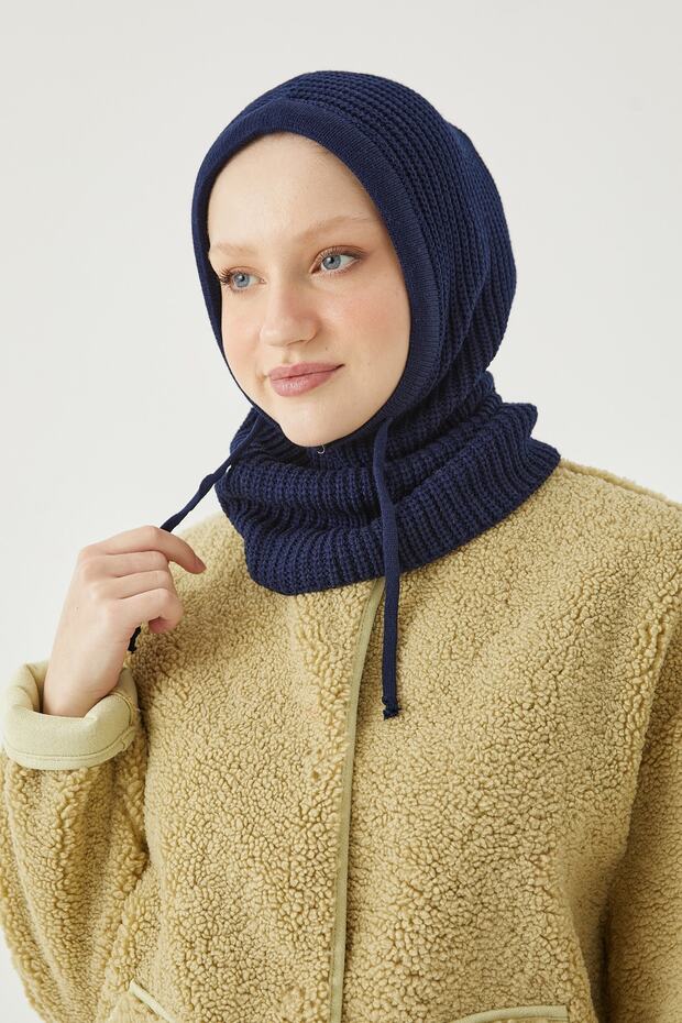 Balaclava Triko Başlık - 4