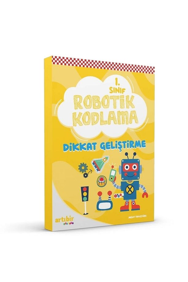 1 Sınıf Robotik Kodlama (Dikkat Geliştirme) (Sözel Ve Sayısal,bilmece,bulmaca,renk,sembol Kodlama) - 1