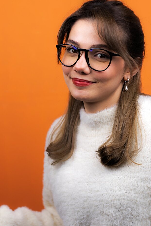 كابرينا نظارات شاشة الكمبيوتر السوداء - 1