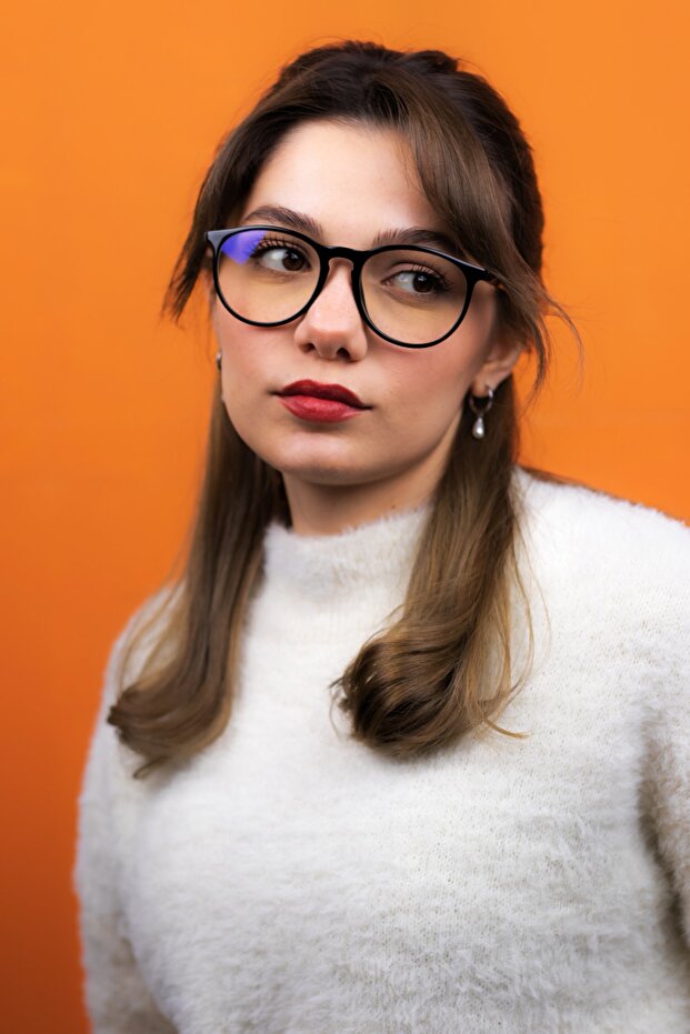 كابرينا نظارات شاشة الكمبيوتر السوداء - 5