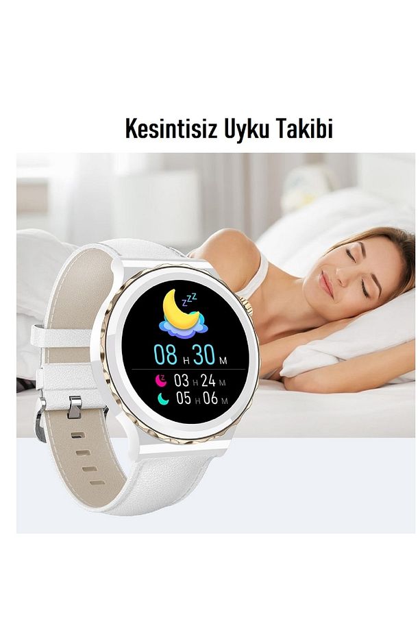Lux Elegant Gt3 Smart Watch Nfc Özellikli Unisex Akıllı Saati (3 KORDONLU) - 3
