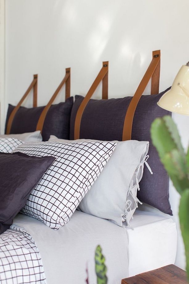 Butik Otel Hotel Yatak Baza Başlığı Çift Ve Tek Kişilik Için Tasarım Duvar Oda Dekoru Yatağı - 6
