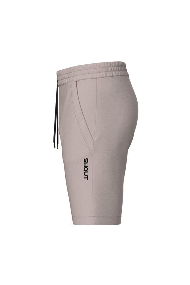 Oversize Basic Beige Unisex Short - 2