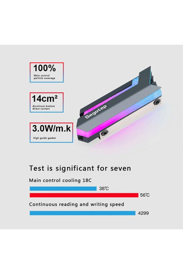 M.2 Ssd Soğutucu Argb - 3