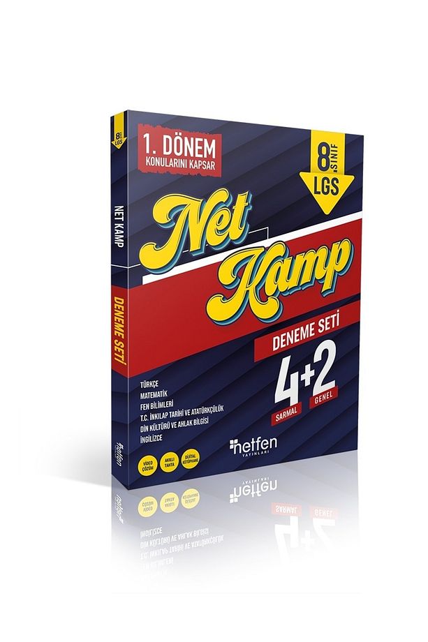 Netfen 8. Sınıf Lgs 1. Dönem Net Kamp Deneme Seti 4 2 Deneme - 1