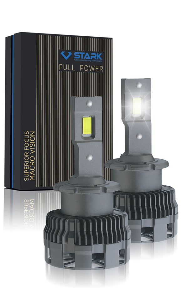 D2s - Full Power Csp Led Xenon Far Ampulü Şimşek Etkili - 1