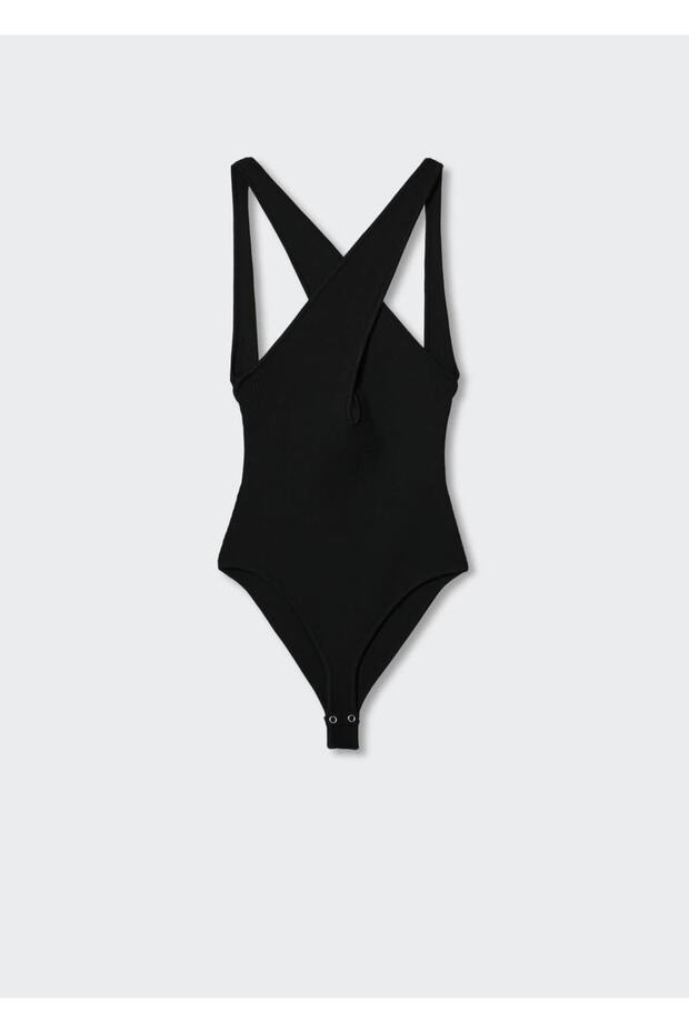 Dekolte Kruvaze Bluz - 3