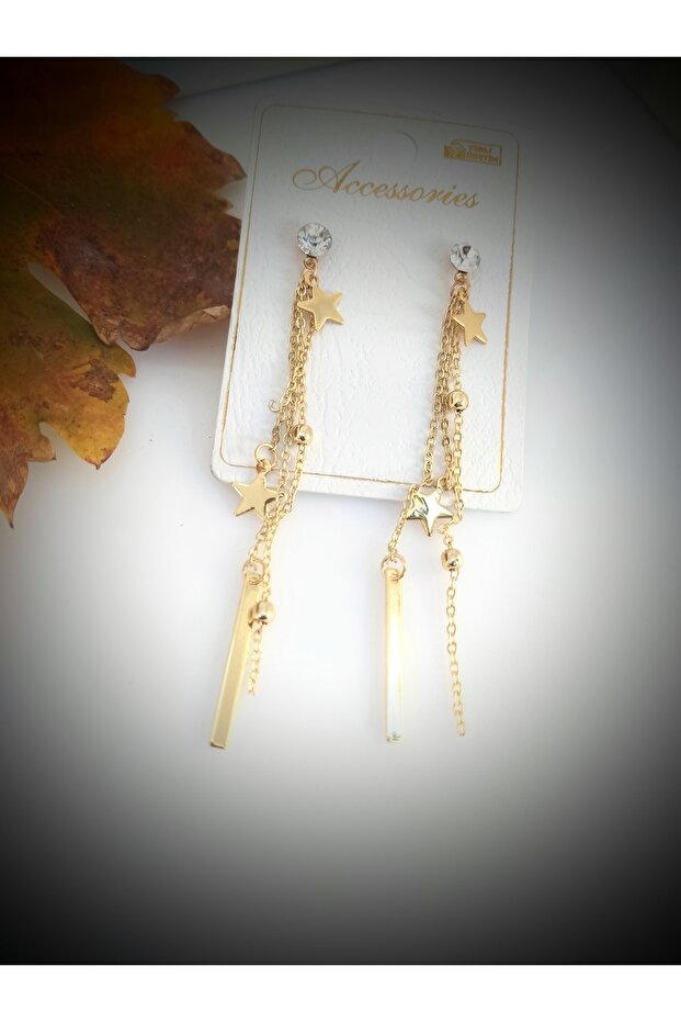 أقراط نجمة متدلية - 2