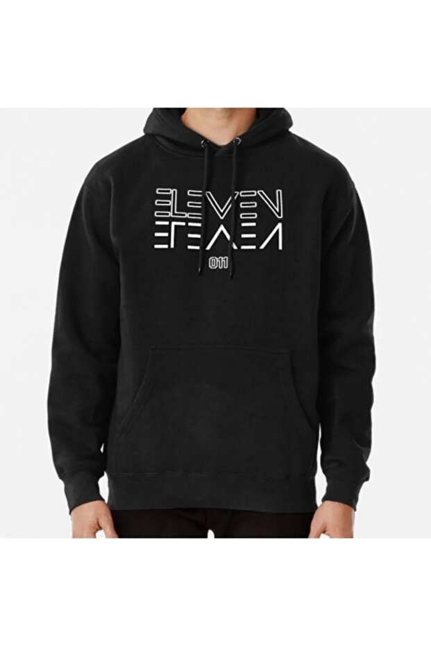 Eleven Upside Down Pullover Hodie - 1