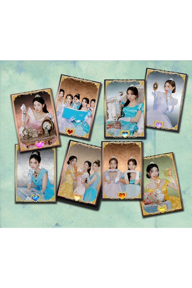 Itzy Photocard Set 8 Pieces Photocards