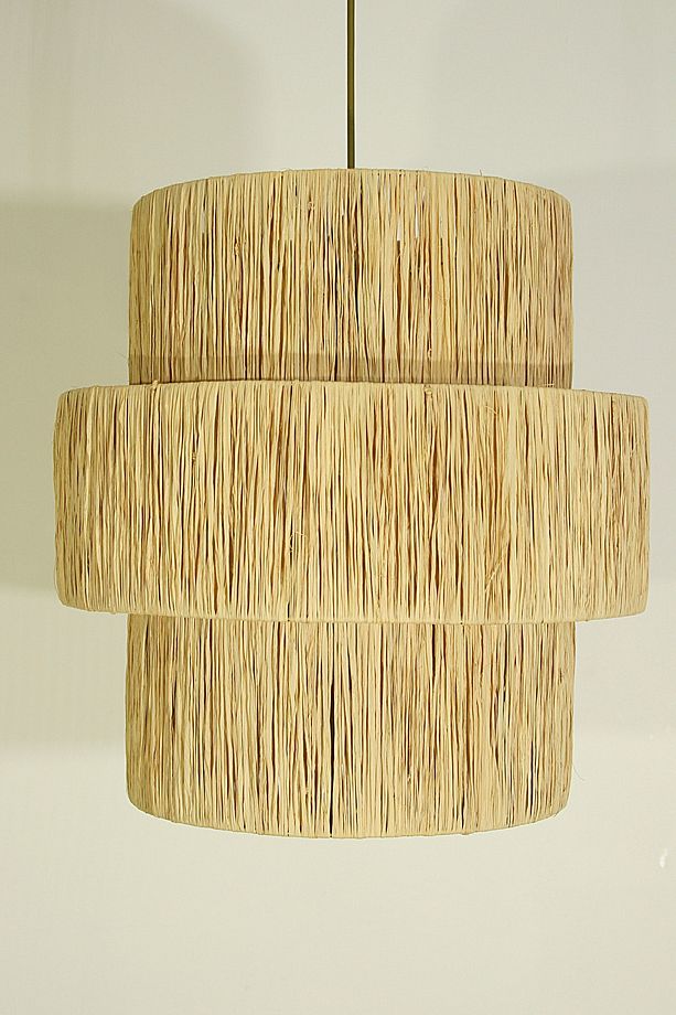 Rattan, Bambu, Hasır Sarkıt Avize Çap: 40 Cm Yükseklik: 40 Cm - 4
