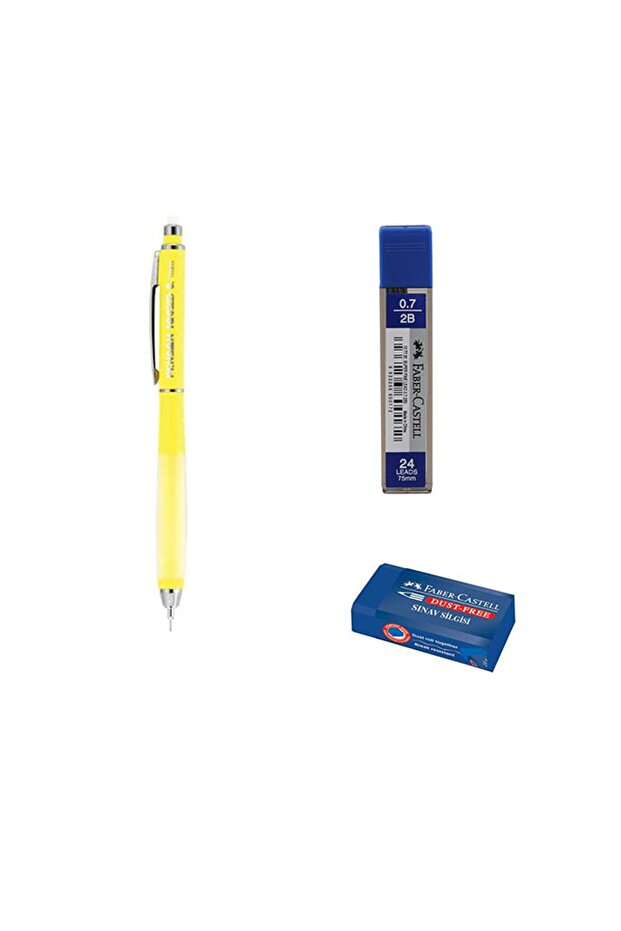 Iq Plus 0.7 Uçlu Sarı Versatil Kalem Set - 1