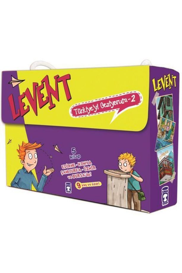 Timaş Yayınları Levent Türkiye’yi Geziyorum Serisi 2. Set (5 Kitap) - 1