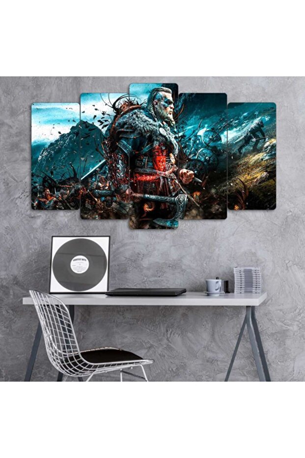 Assassin's Creed - 5 Parçalı Tablo - 1