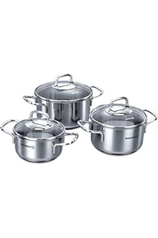 Çelik Tencere 3lü - 1