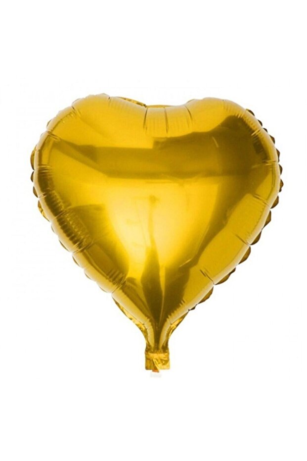 Gold Heart Foil Balloon 40 cm