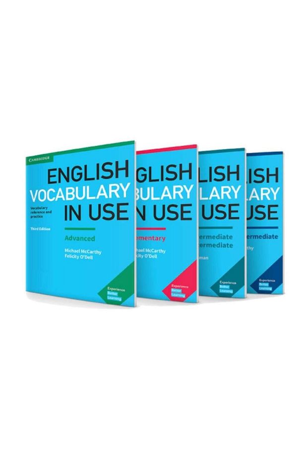 English Vocabulary In Use Elementary+pre+upper+advanced 4 Lü Set - 1